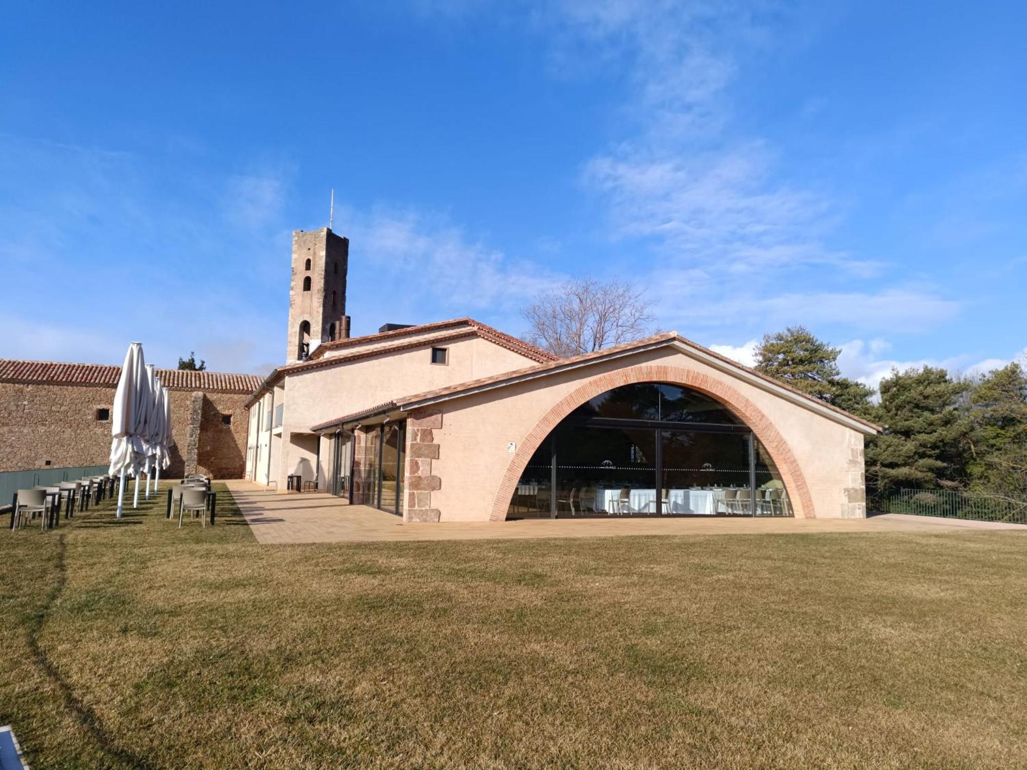 Abbatissa Hotel Restaurant Sant Joan de les Abadesses Bagian luar foto